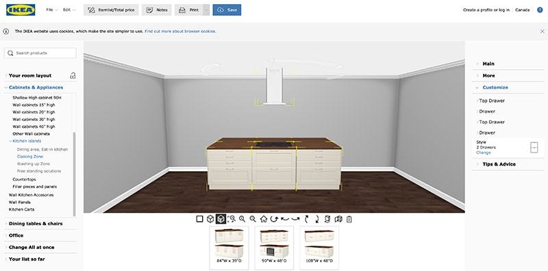 IKEA 3D Kitchen Planner