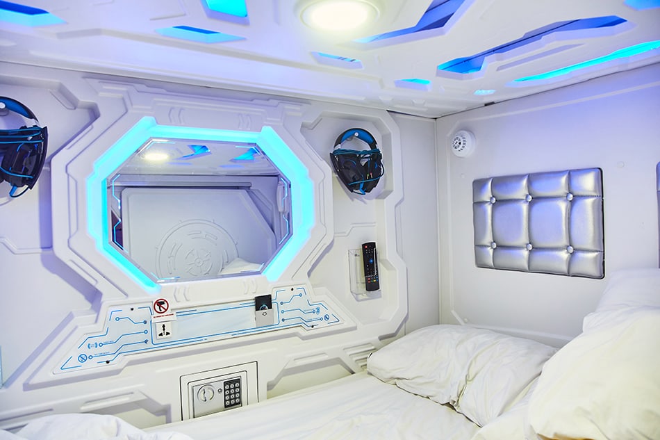 Sleeping in a Capsule