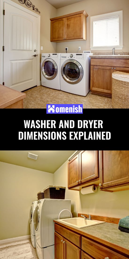 Washer and Dryer Dimensions Explained