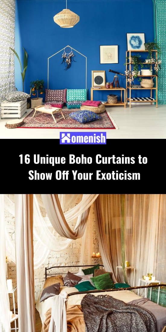 16 Unique Boho Curtains to Show Off Your Exoticism