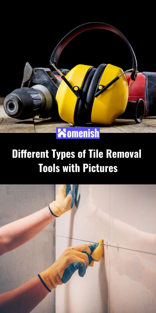 Different Types of Tile Removal Tools with Pictures