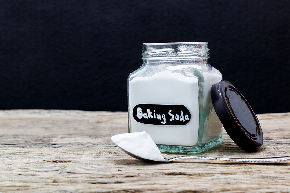 For Persistent stains, Try Baking Soda
