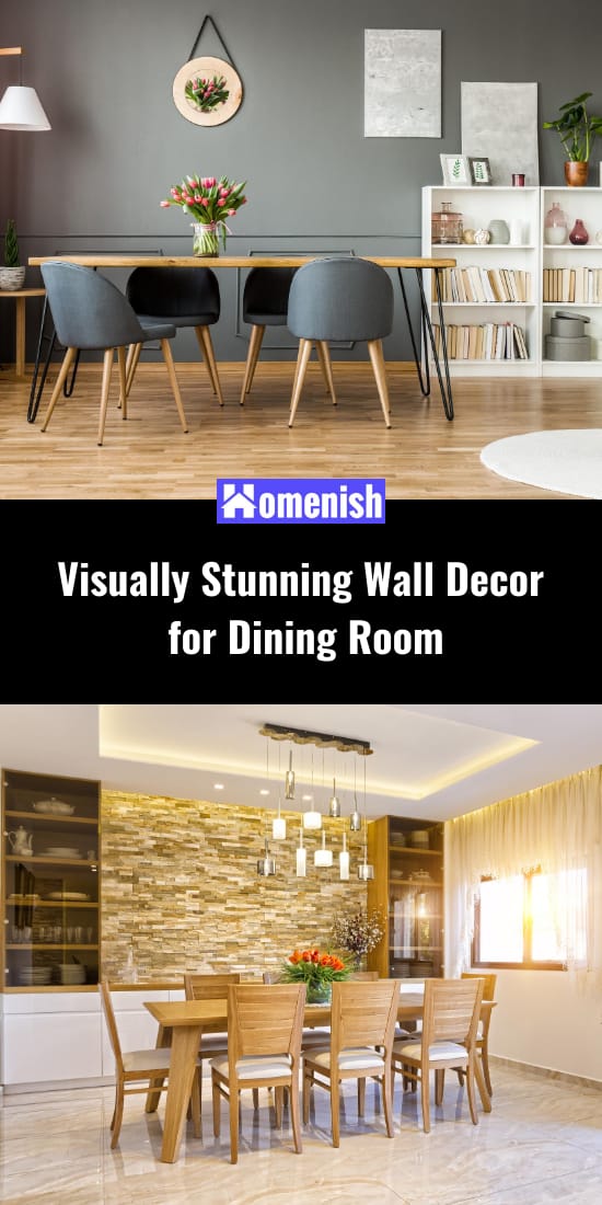 Visually Stunning Wall Decor for Dining Room