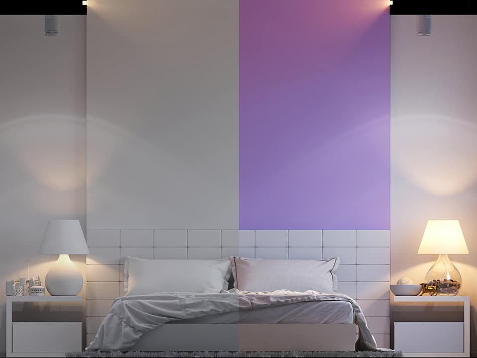 the Best Two- Color Combinations for Bedroom Walls