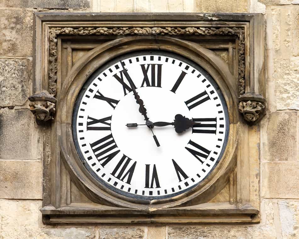 Roman Numeral Clock