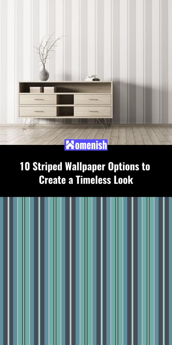 10 Striped Wallpaper Options to Create a Timeless Look