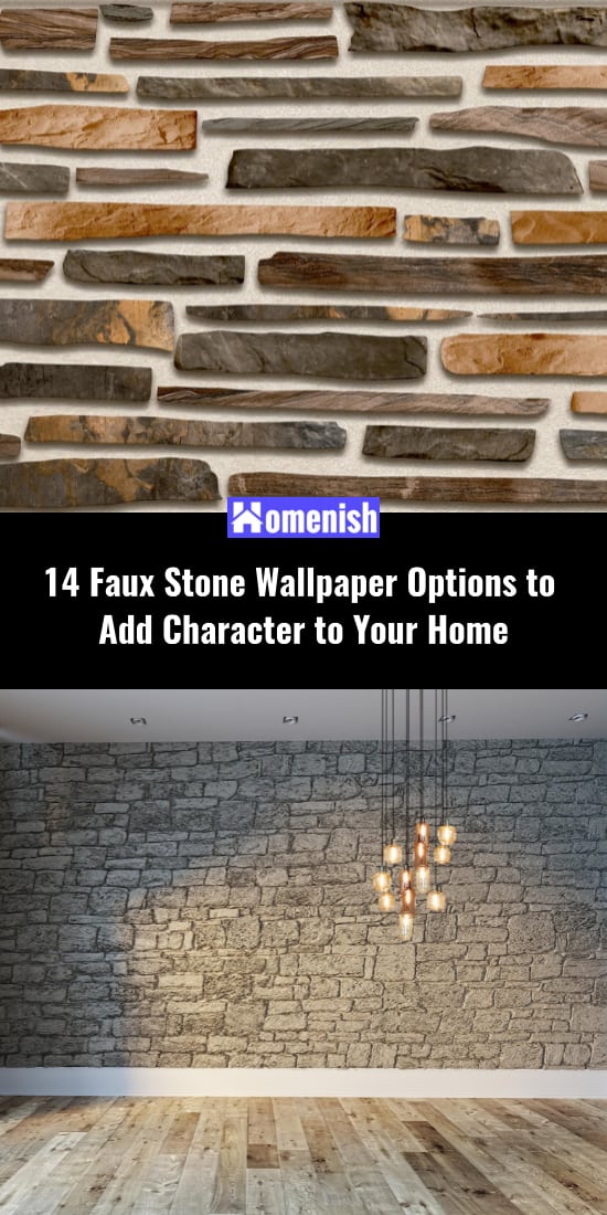 14 Faux Stone Wallpaper Options to Add Character to Your Home 