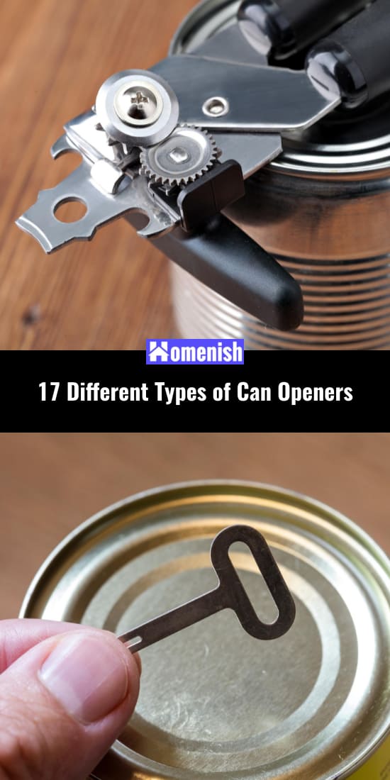 17 Different Types of Can Openers