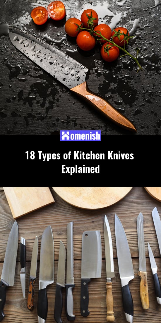 18 Types of Kitchen Knives Explained