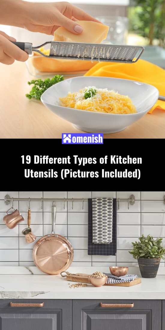 19 Different Types of Kitchen Utensils