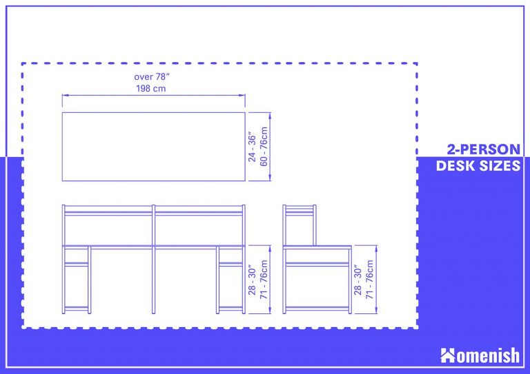Typical Desk Sizes with 6 Drawings Homenish Typical Desk Sizes with 6 Drawings Homenish