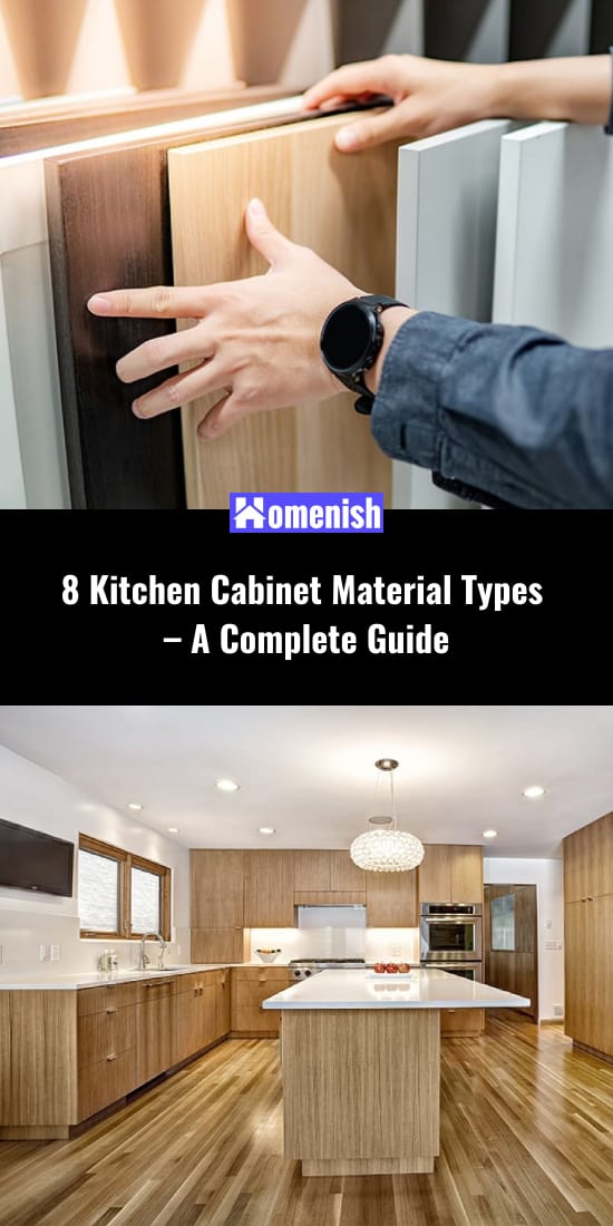 8 Kitchen Cabinet Material Types - A Complete Guide