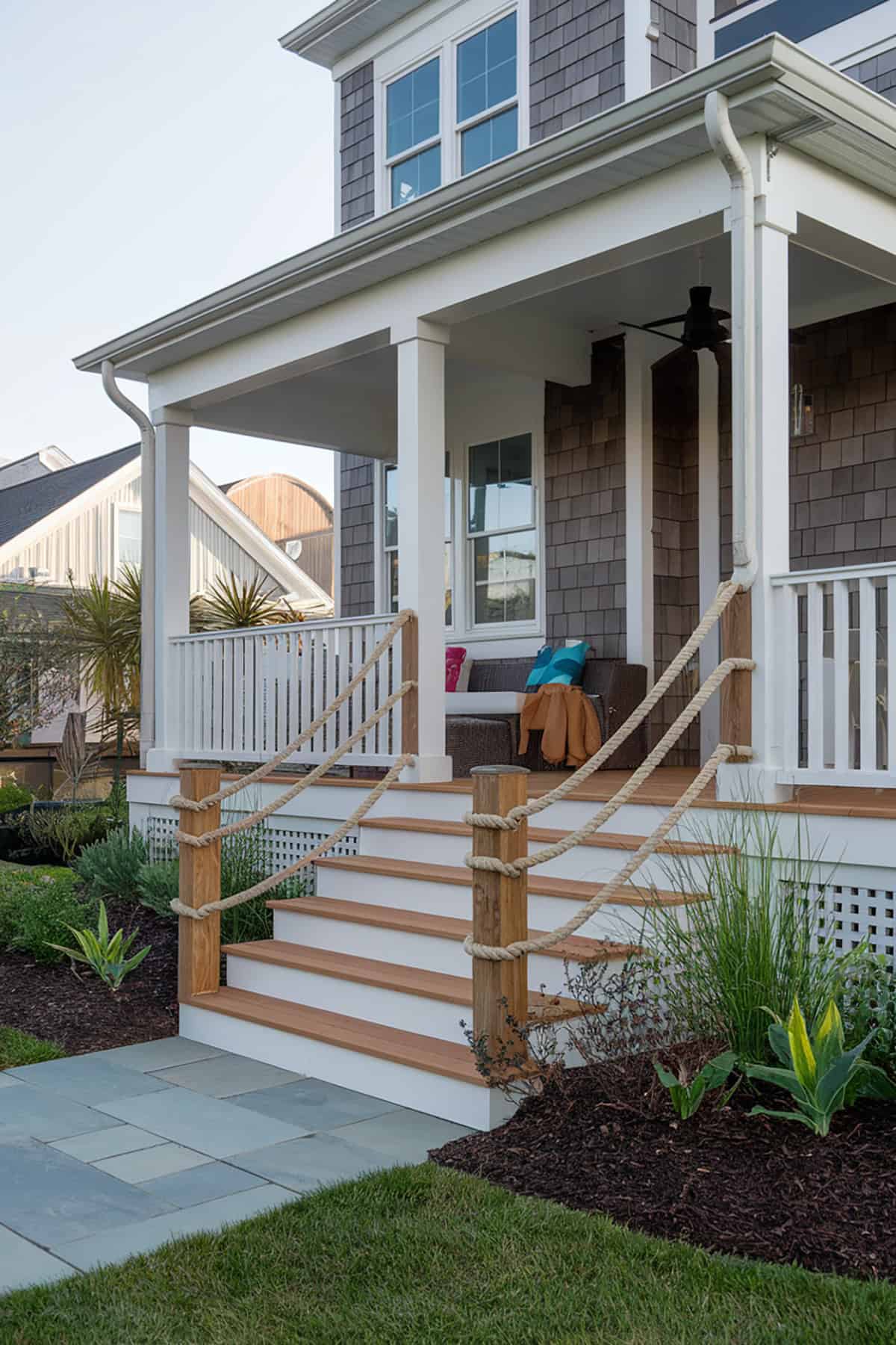 Coastal Rope Railing