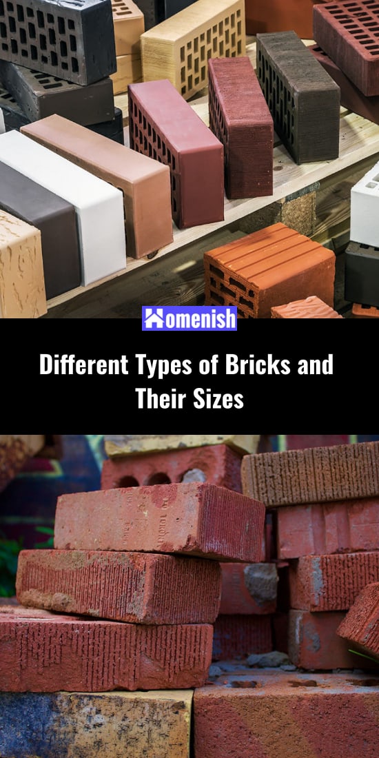 Different Types of Bricks and Their Sizes