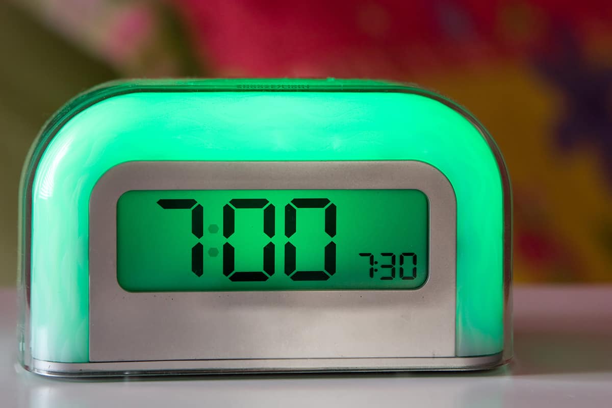 Glow in the Dark Alarm Clock