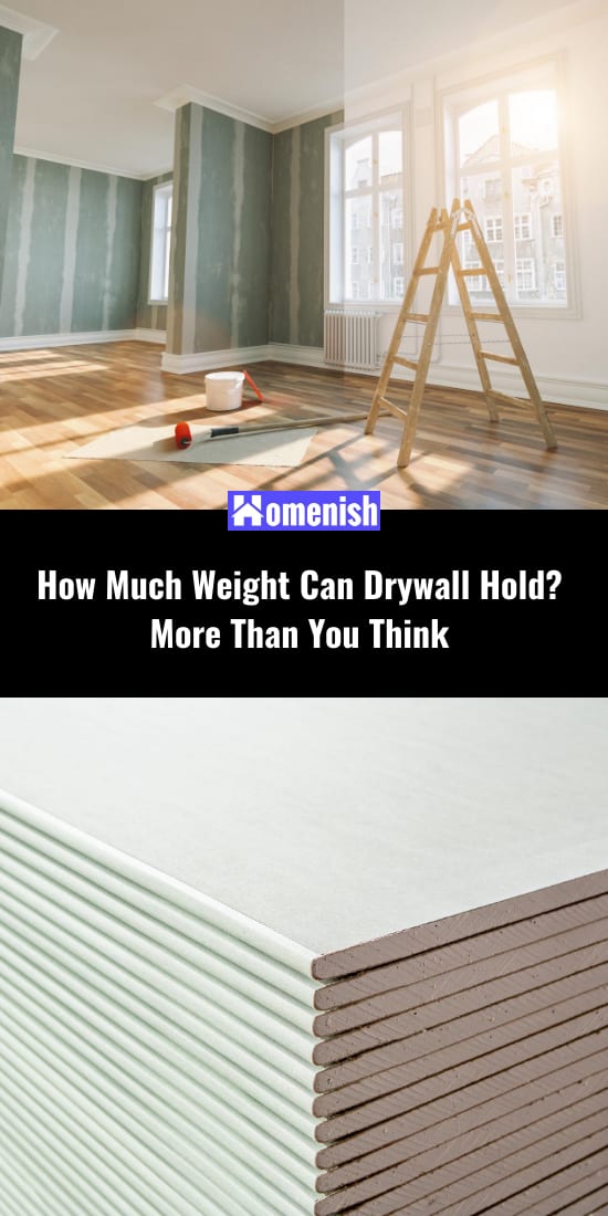 How Much Weight Can Drywall Hold More Than You Think Homenish - How Much Weight Can Drywall Ceiling Support