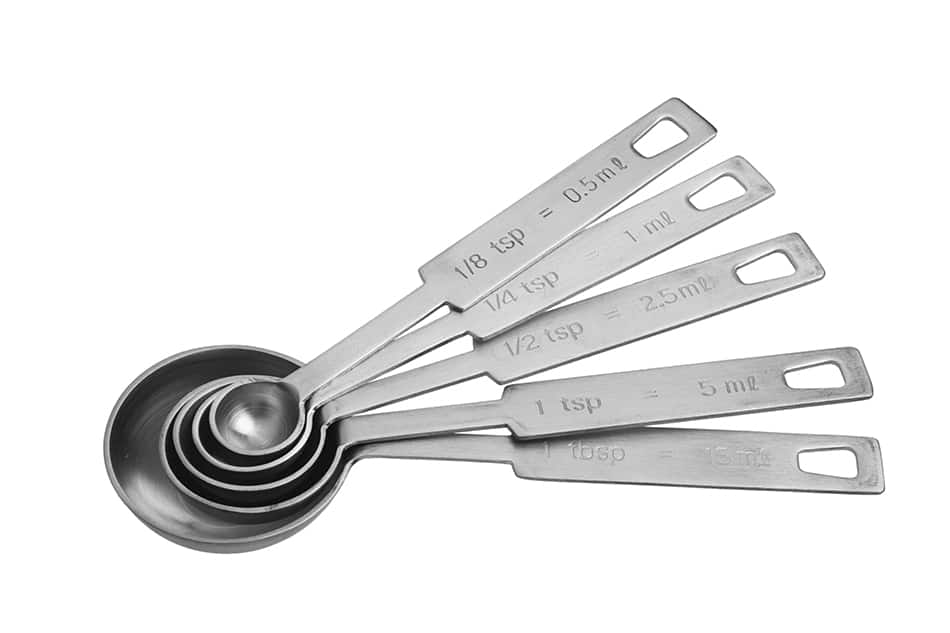 Measuring spoons