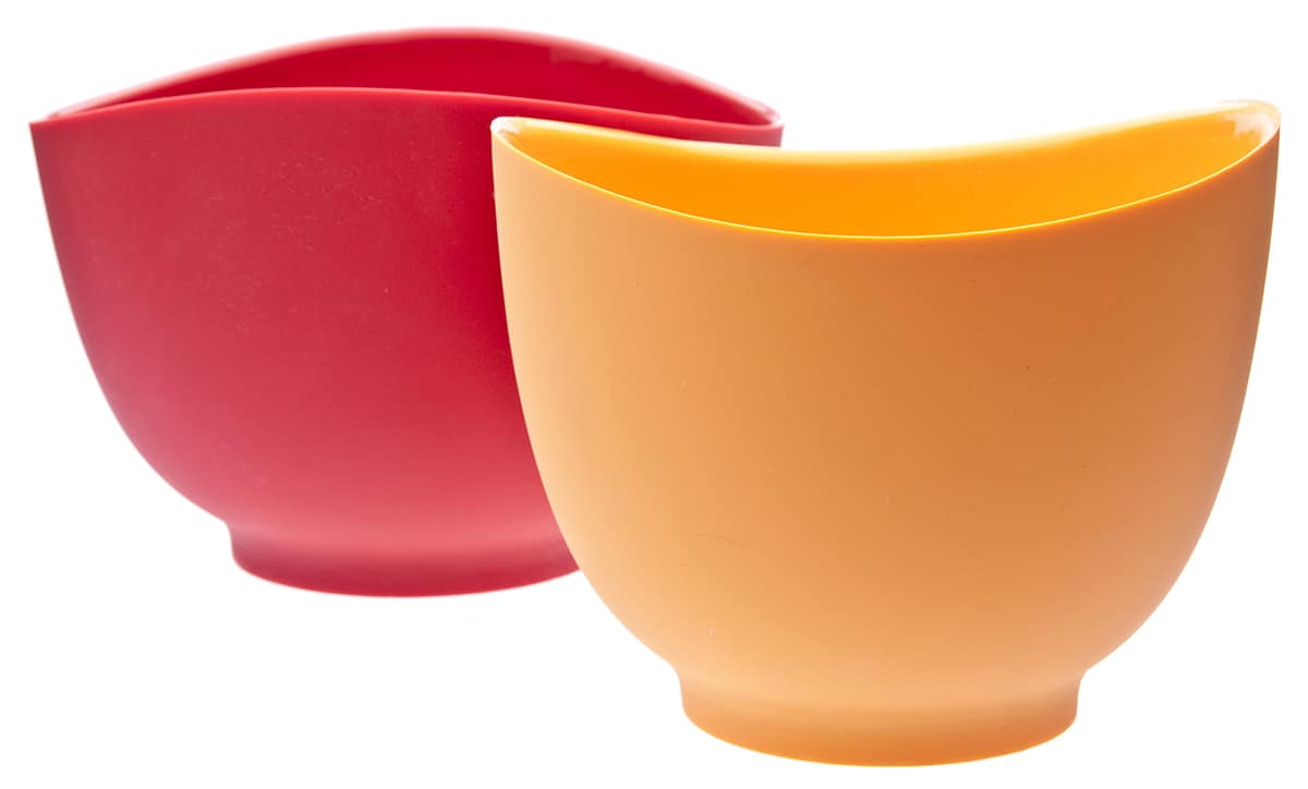 Silicone bowls