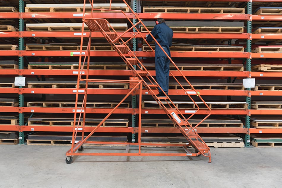 Warehouse Ladder