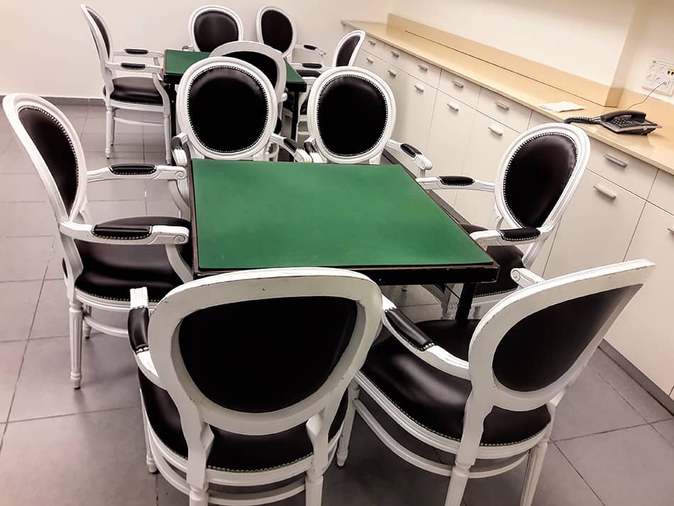 Standard Card Table Dimensions 5, Round Folding Card Table And Chairs
