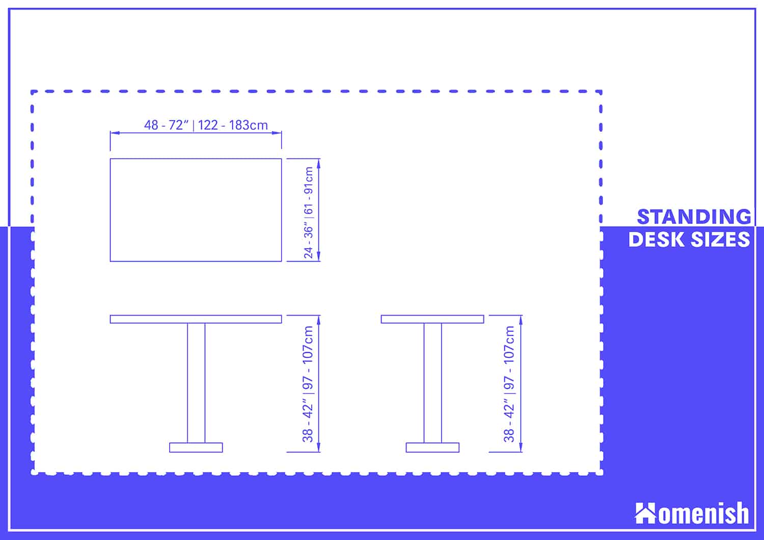 Standing Desk Dimensions