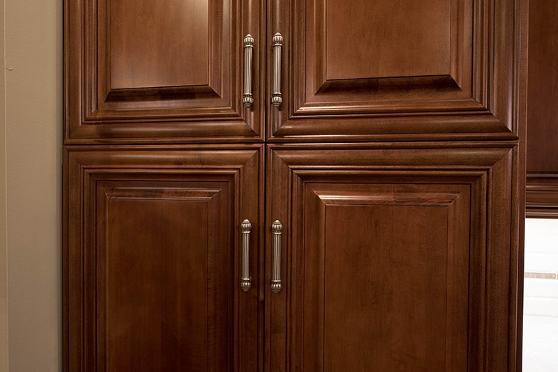 Walnut Wood Kitchen Cabinets