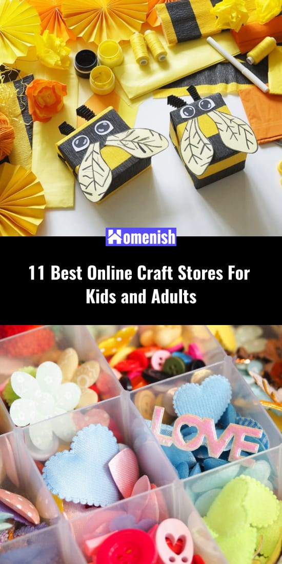 11 Best Online Craft Stores For Kids and Adults