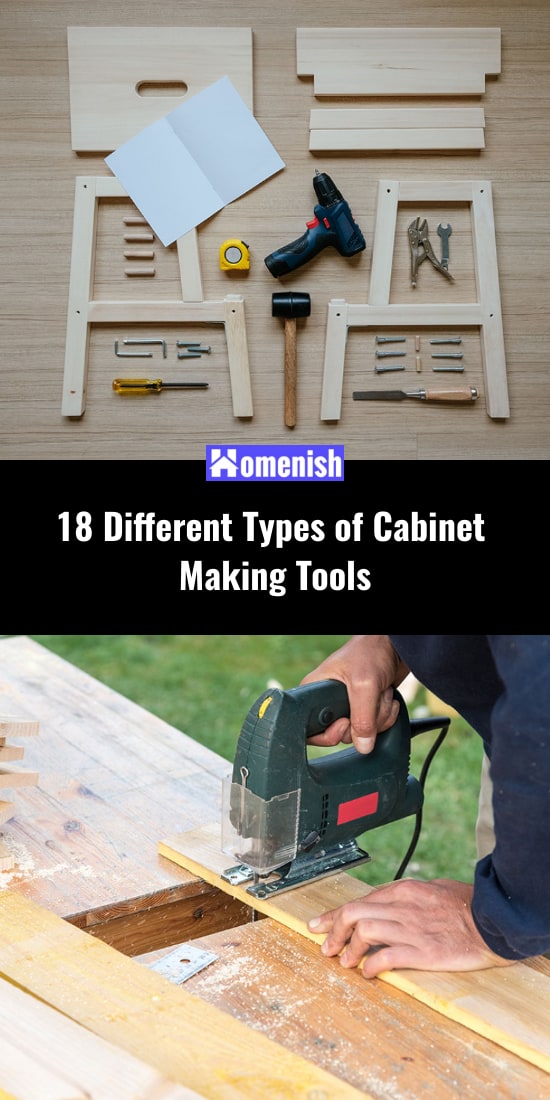 18 Different Types of Cabinet Making Tools