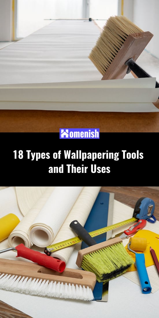 18 Types of Wallpapering Tools and Their Uses