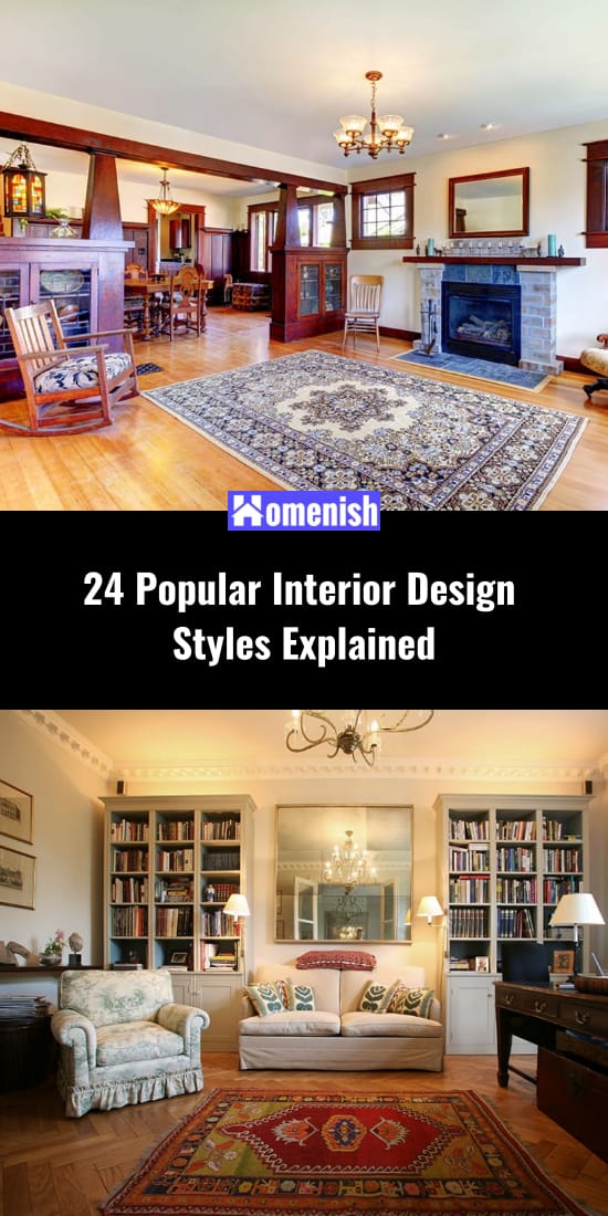 24 Popular Interior Design Styles Explained