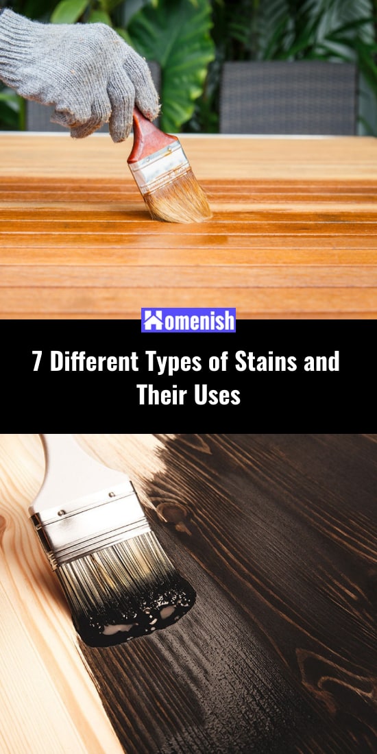 7 Different Types of Stains and Their Uses