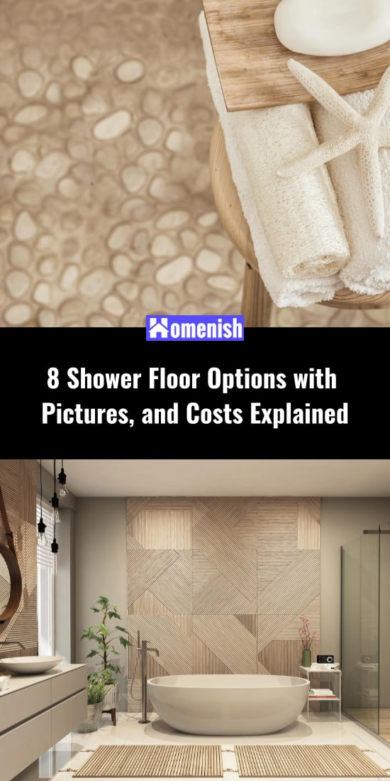 8 Shower Floor Options with Pictures, and Costs Explained
