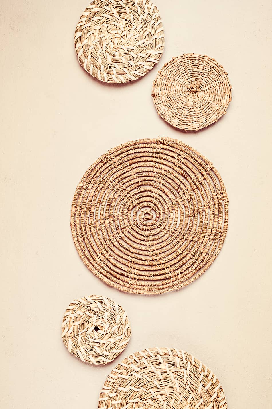 Boho-Style Woven Baskets