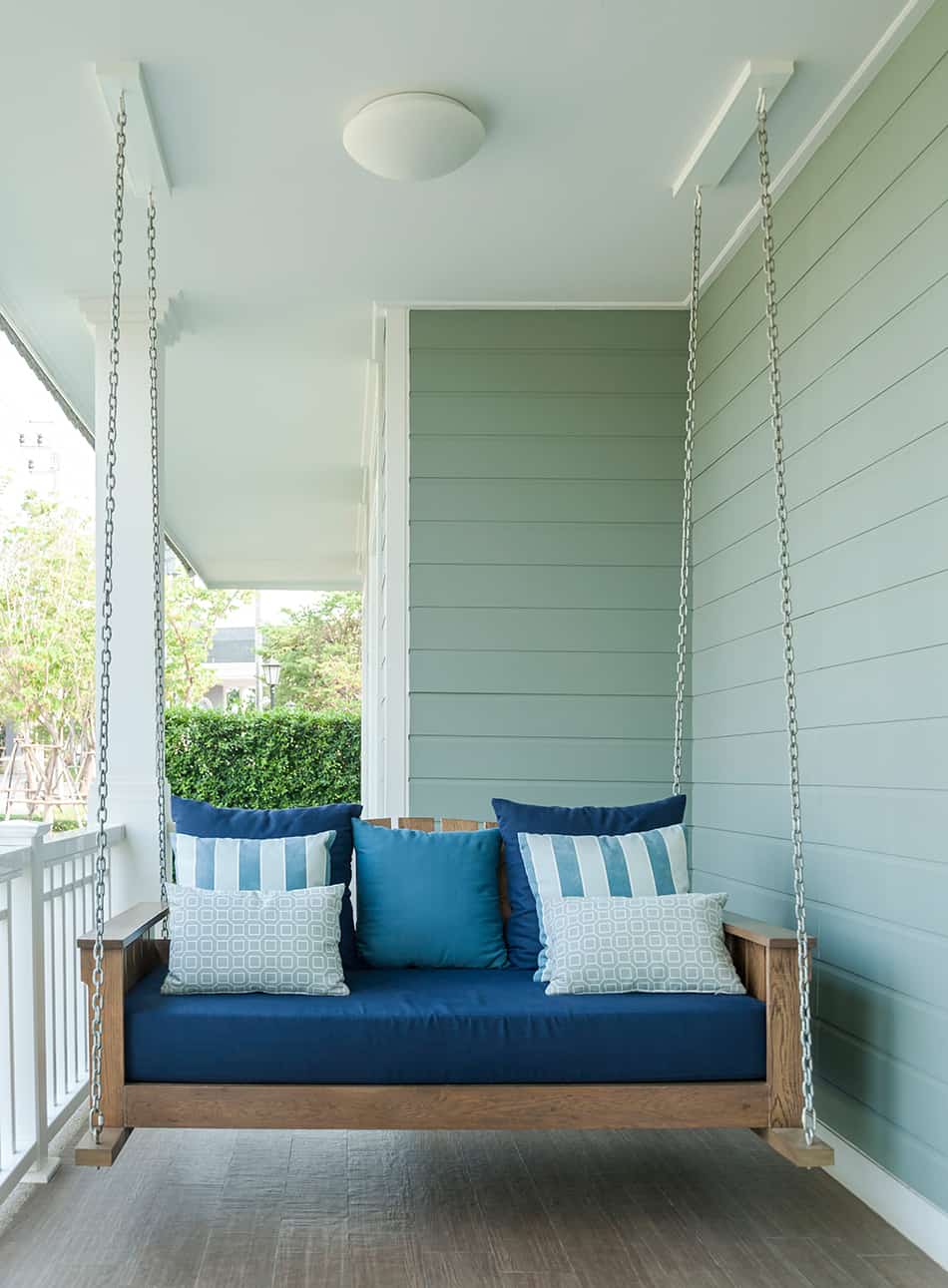 Cushioned Porch Swing
