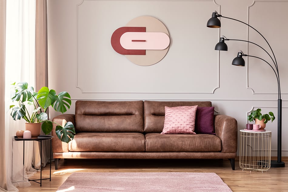 Highlight the Sofa with Wall Decor