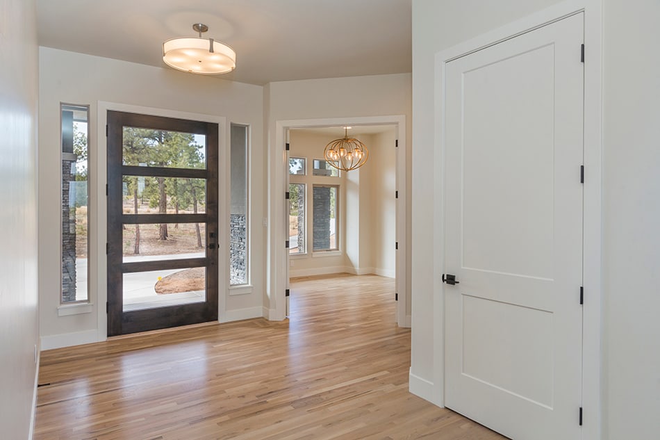 Modern Rustic Hallway