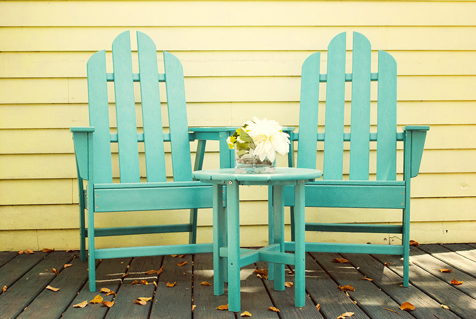 Painted Table and Chairs