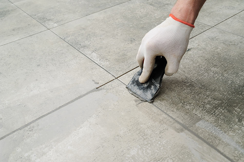 How to remove thinset mortar from tile