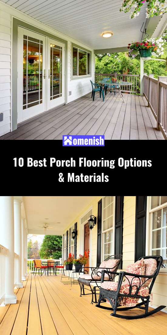 10 Best Porch Flooring Options & Materials