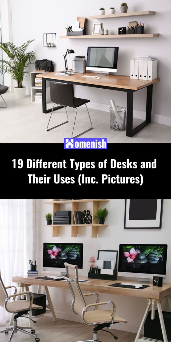 19 Different Types of Desks and Their Uses (Inc. Pictures)
