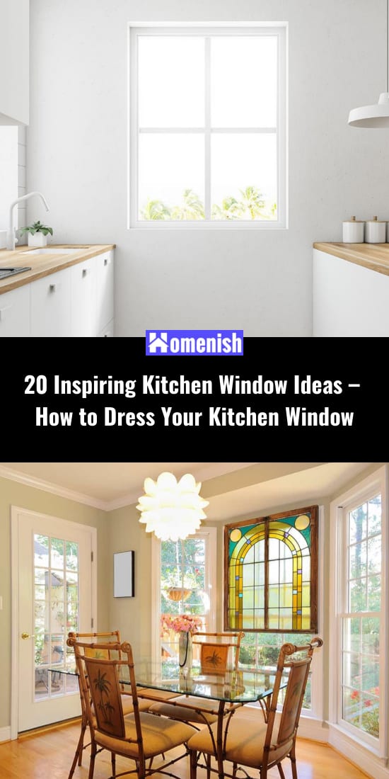 20 Inspiring Kitchen Window Ideas - How to Dress Your Kitchen Window