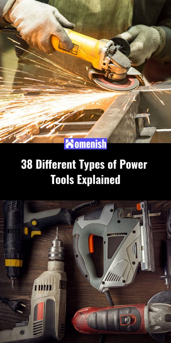 38 Different Types of Power Tools Explained