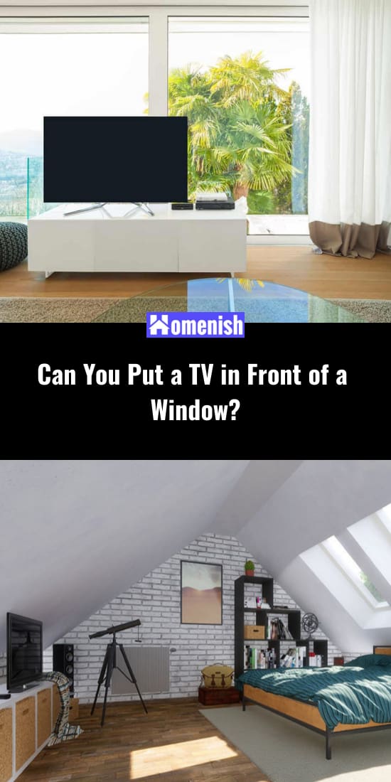 Can You Put a TV in Front of a Window