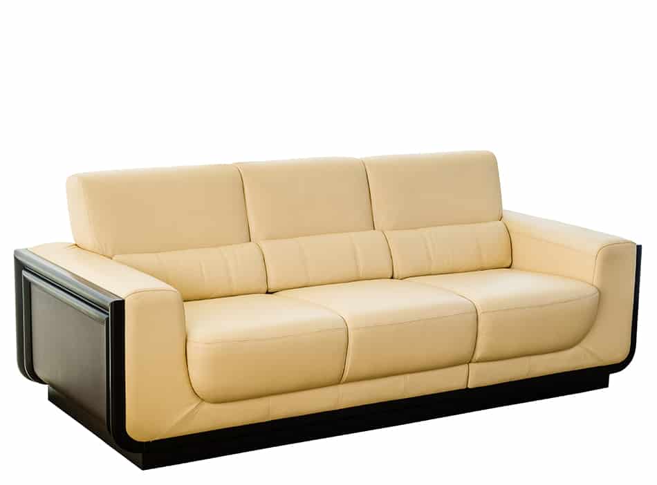 Cream Leather Sofa as a White Alternative