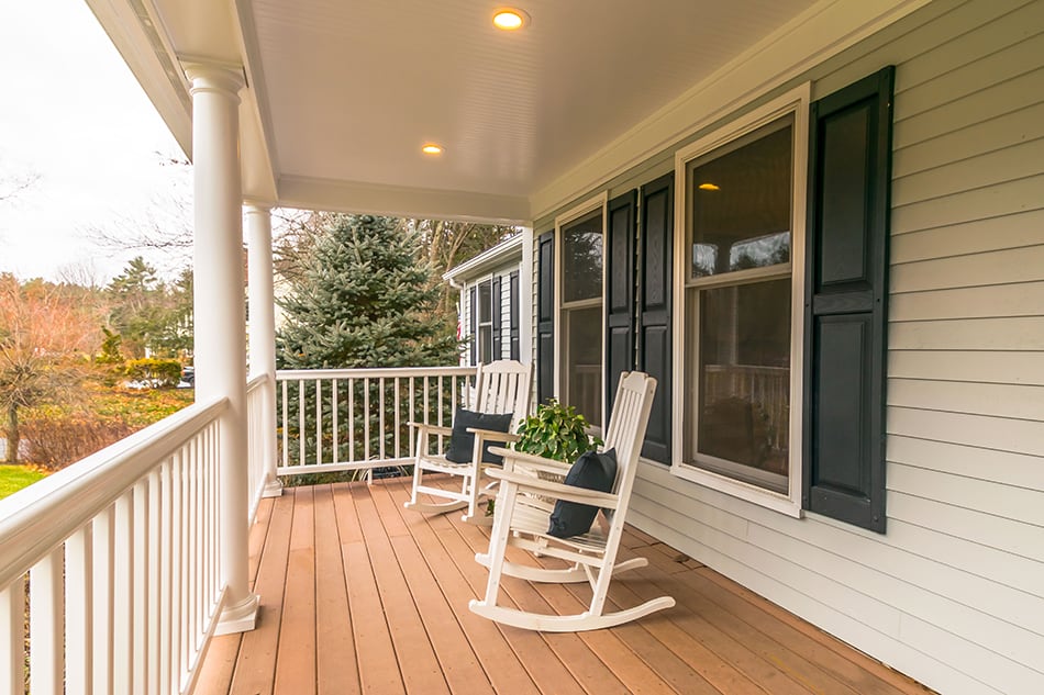 How to Keep Rain from Blowing in on Porch