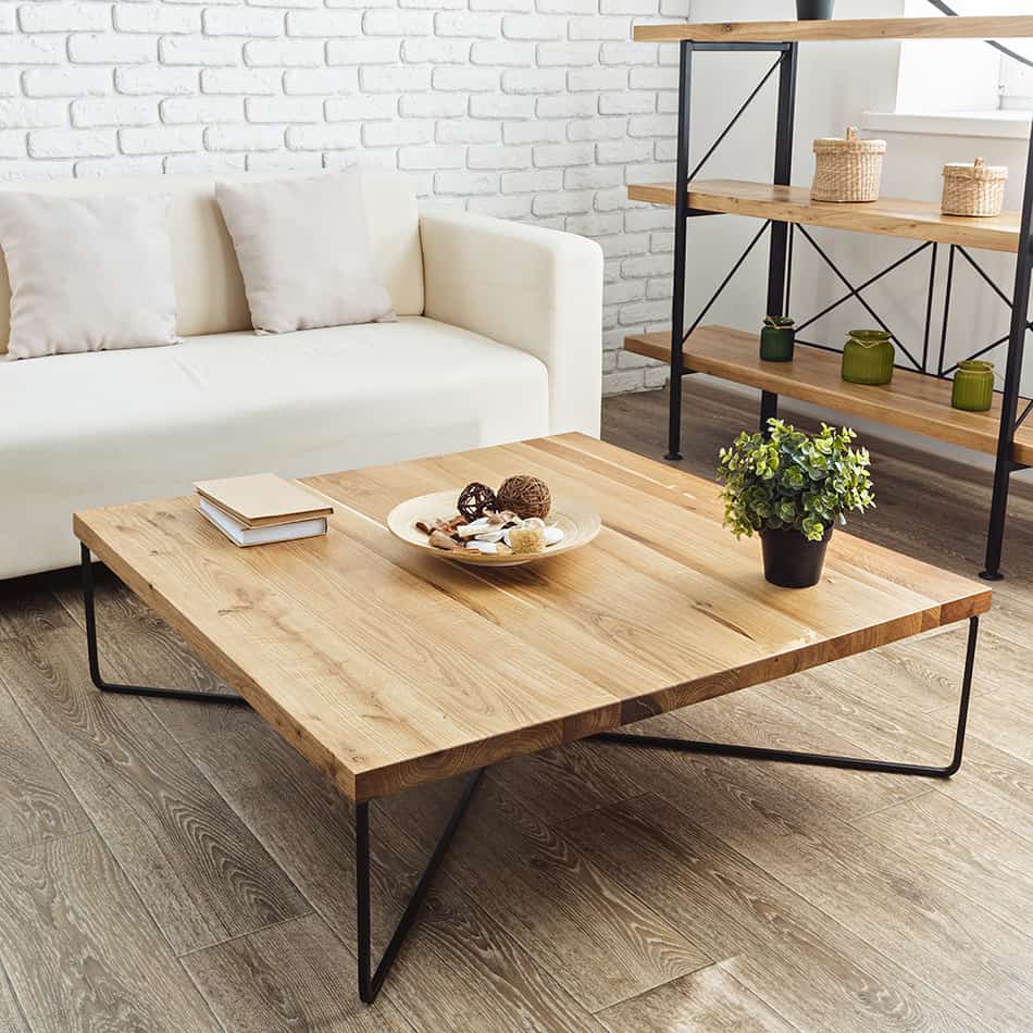 Minimalist Industrial Coffee Table