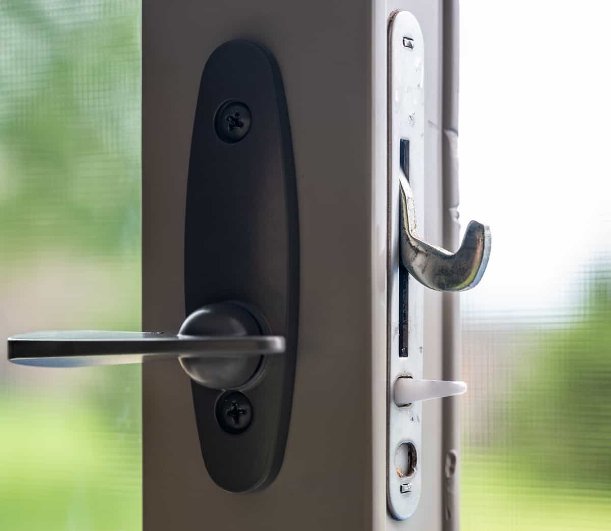 Mortise and Hook Style Door Lock