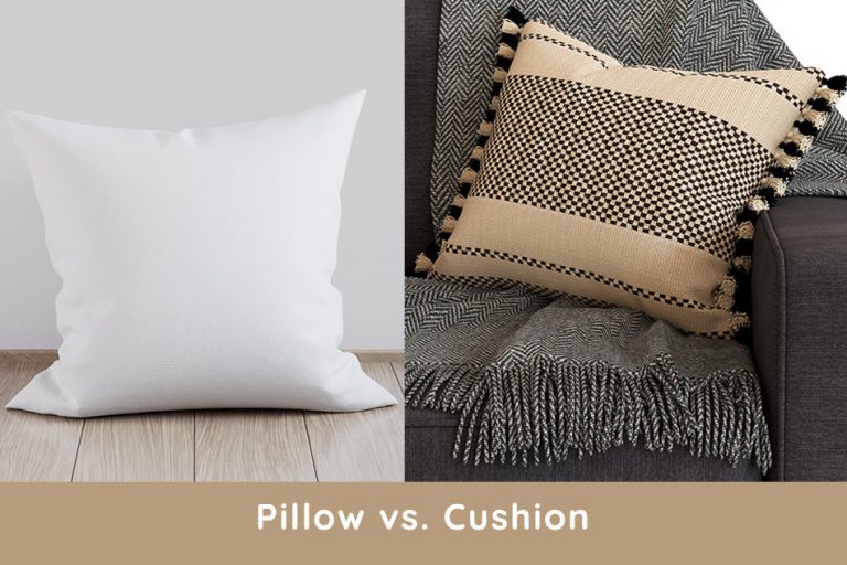 Pillow vs. Cushion What Are the Differences? Homenish