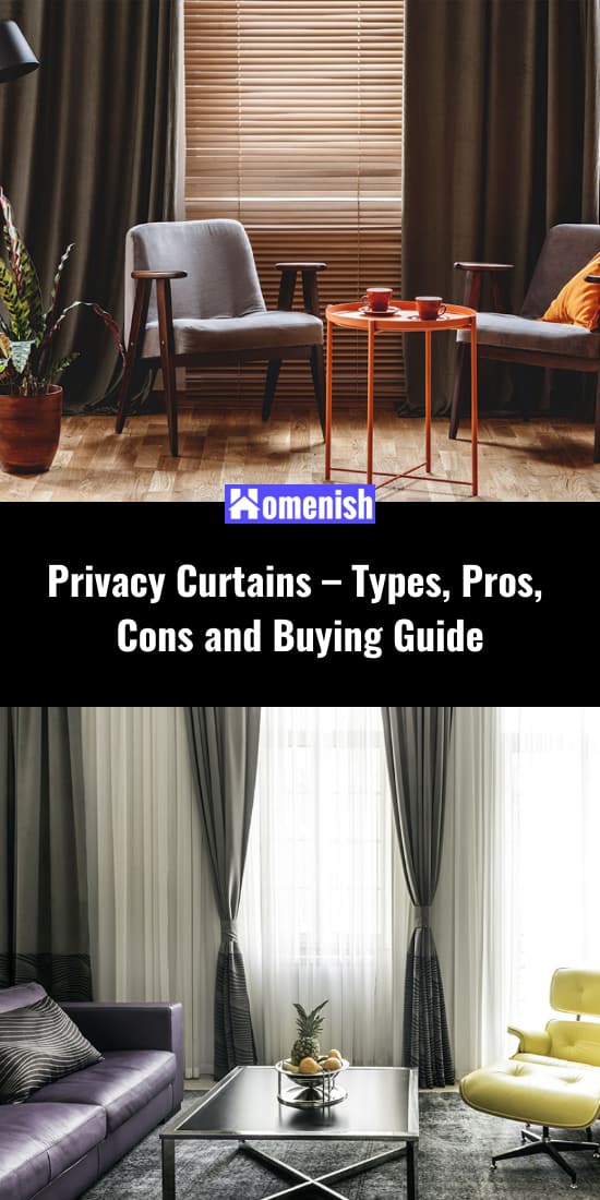 Privacy Curtains - Types, Pros, Cons and Buying Guide