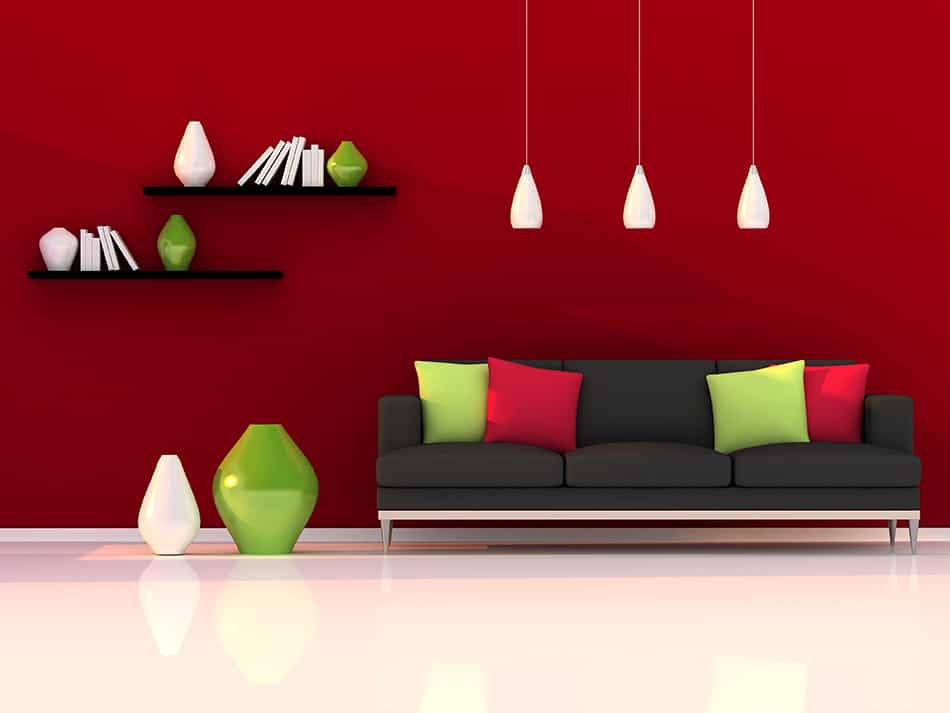 What Wall Color Goes With Black Furniture 7 Recommended Options Homenish - What Colour Furniture Goes With Red Walls